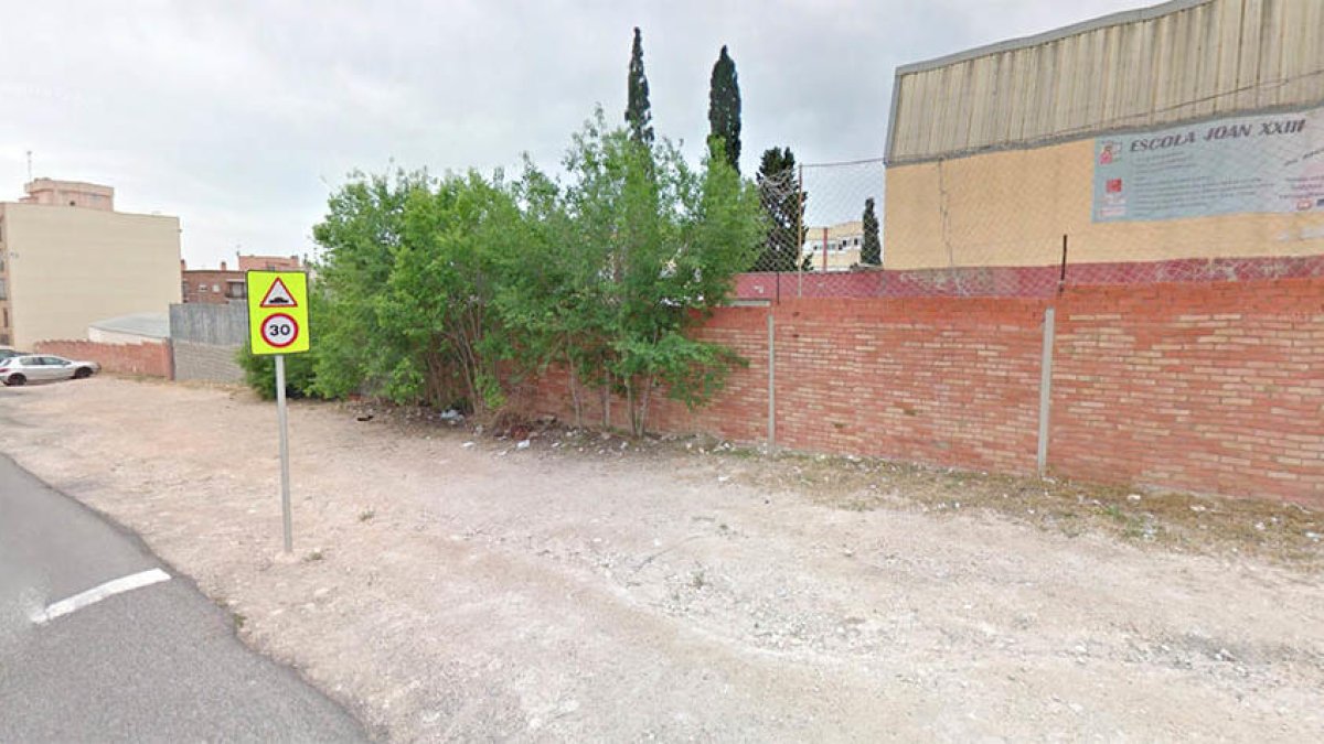 L'Ajuntament vol construir un pàrquing a l'escola Joan XXIII de Bonavista