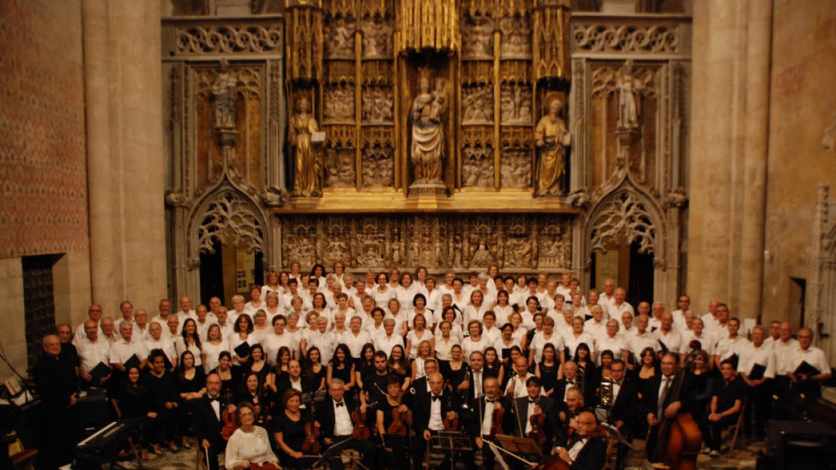 El Cor de l'Schola Cantorum fa 30 anys