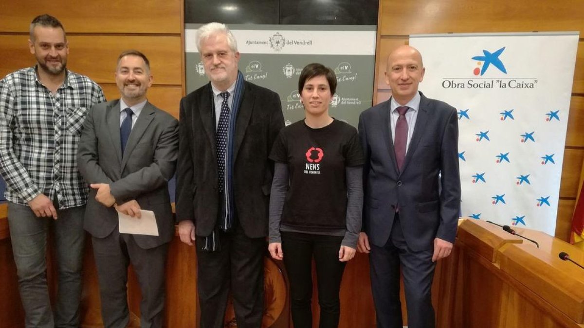 L'Obra Social “la Caixa” aporta 5.000 euros per al projecte 'Fem pinya'