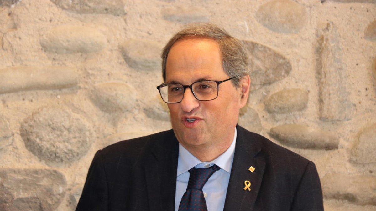 Tuesta: «Mañana no voy a defenderme de nada, sino a acusar al Estado de haber vulnerado mis derechos y los de los catalanes»