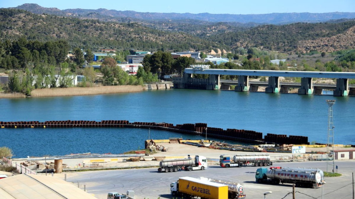 embalse, Flix, pantano