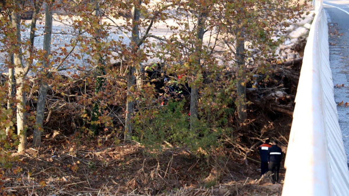 restos, desaparecidos, conca barberà, bomberos, N-240, montblanc