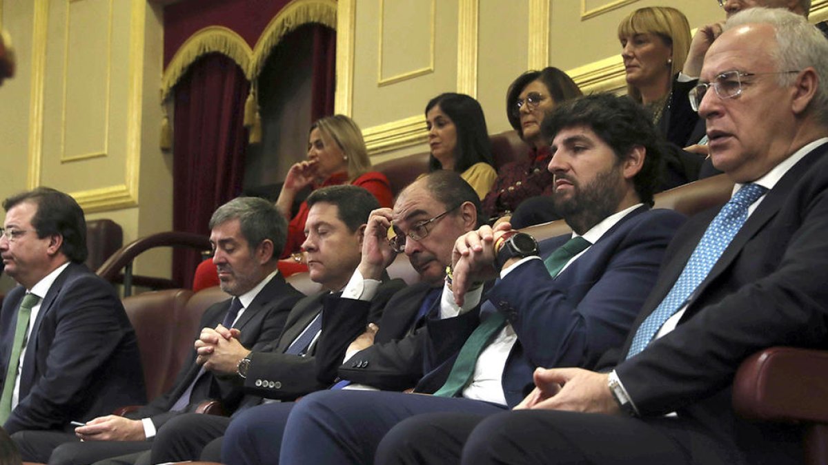 Dos presidents autonòmics socialistes aposten per la il·legalització dels partits independentistes