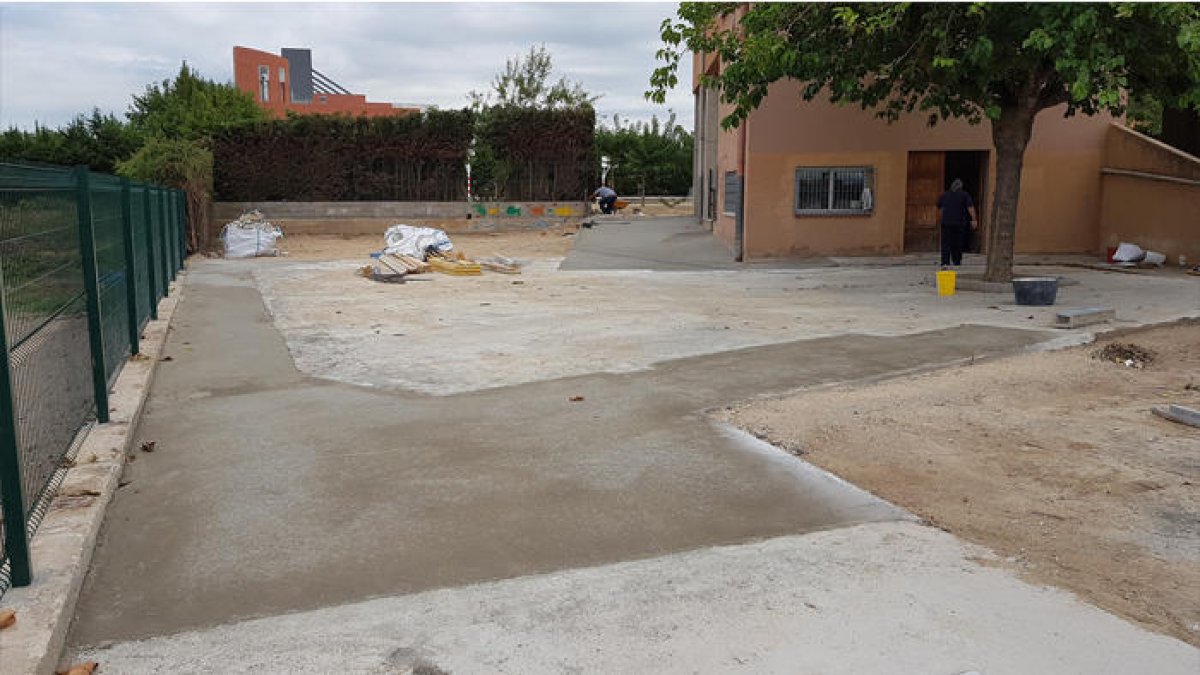 Finalitzen les obres de millora de l'escola Sant Julià de l'Arboç