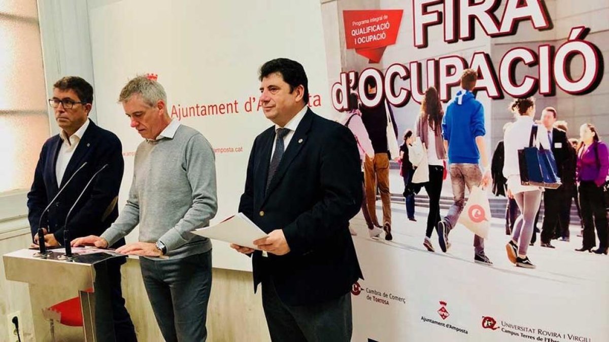 La Fira d'Ocupació d'Amposta oferirà un centenar de llocs de treball a joves