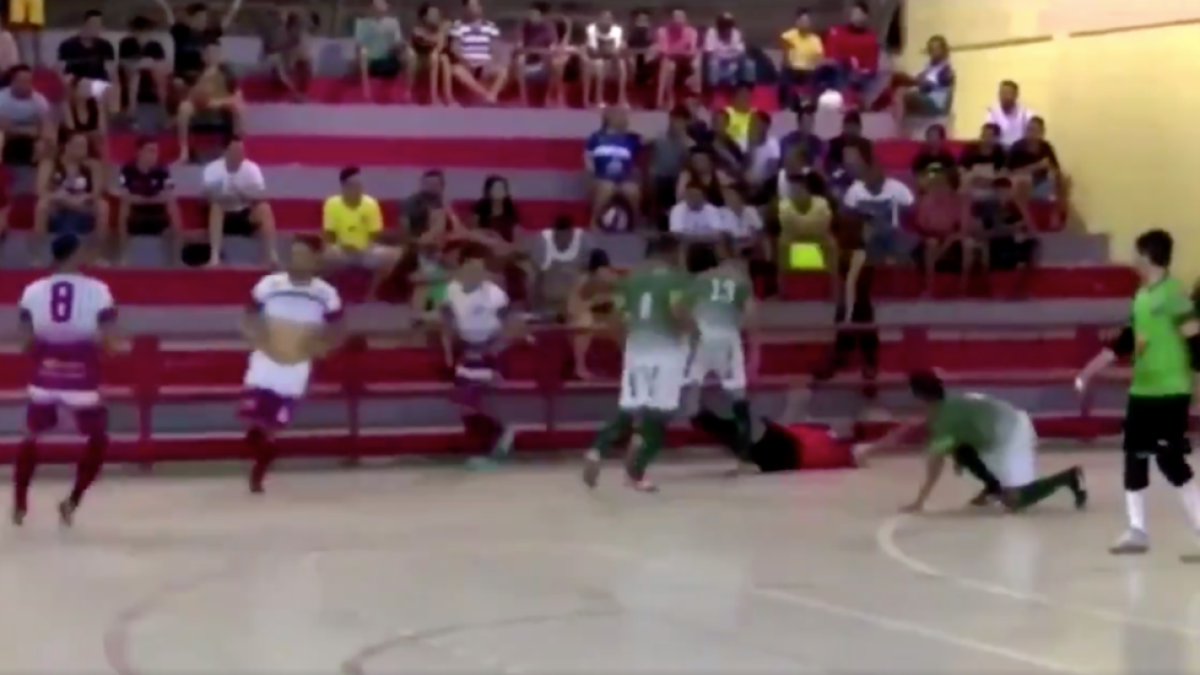 La brutal agresión a un árbitro de fútbol sala que acaba con una fractura craneal