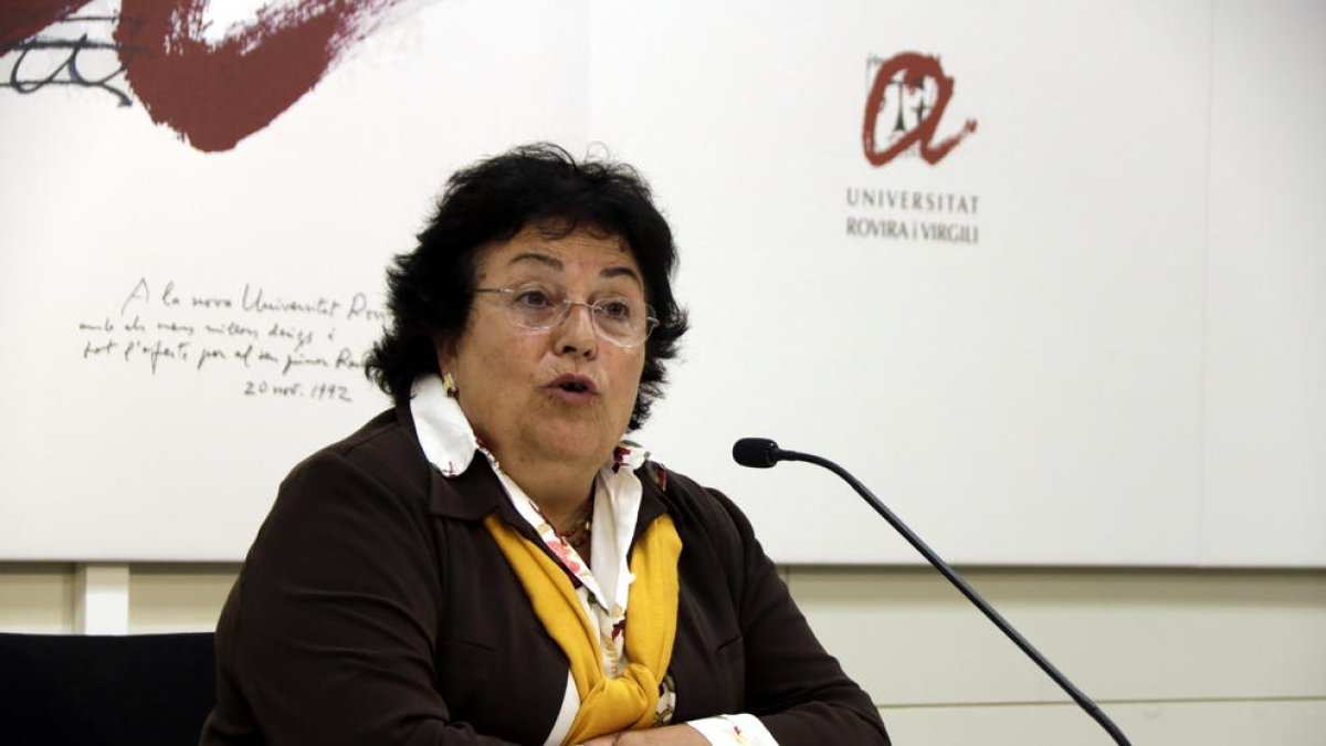 rectora, URV, María José Figueras
