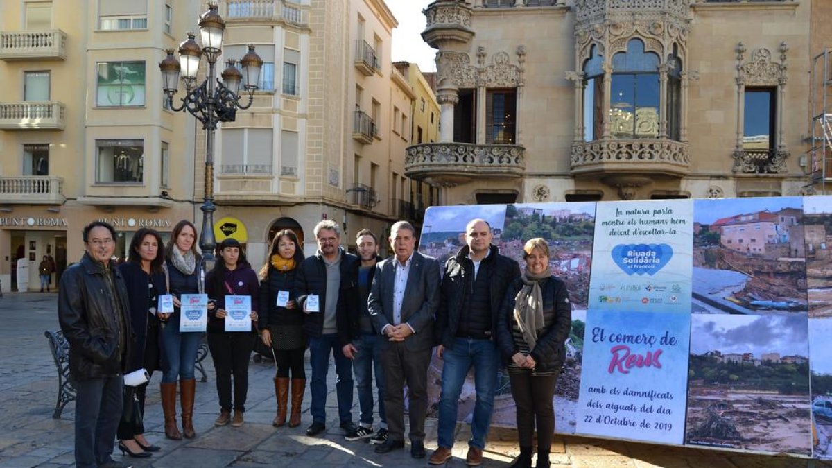 fons, recaptació, comerciants, reus, aiguats, riuada, espluga francolí, montblanc