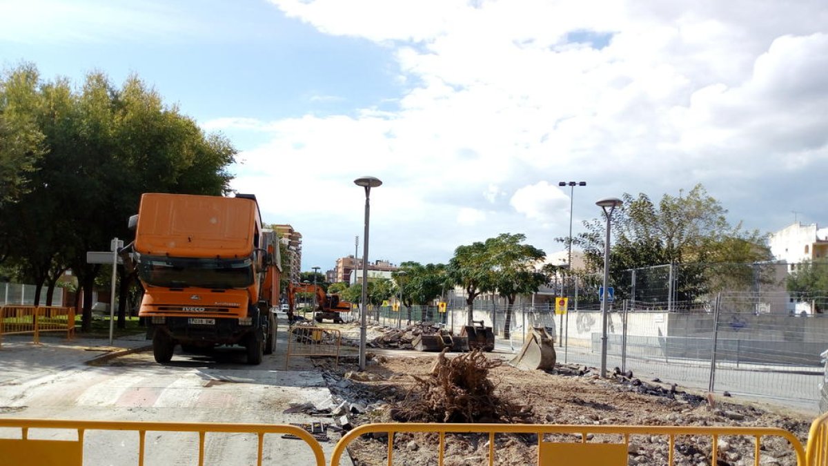 Constantí comença les obres de l'avinguda Onze de Setembre
