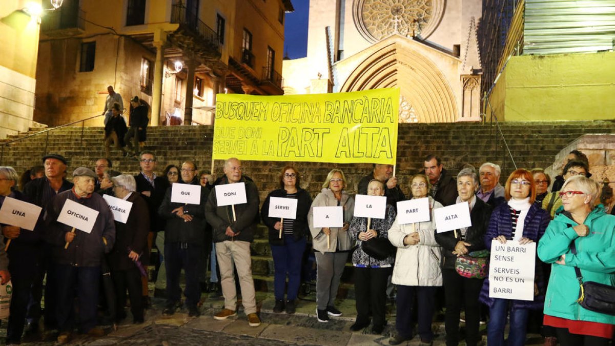 L'última oficina bancària de la Part Alta tancarà el 16 de desembre