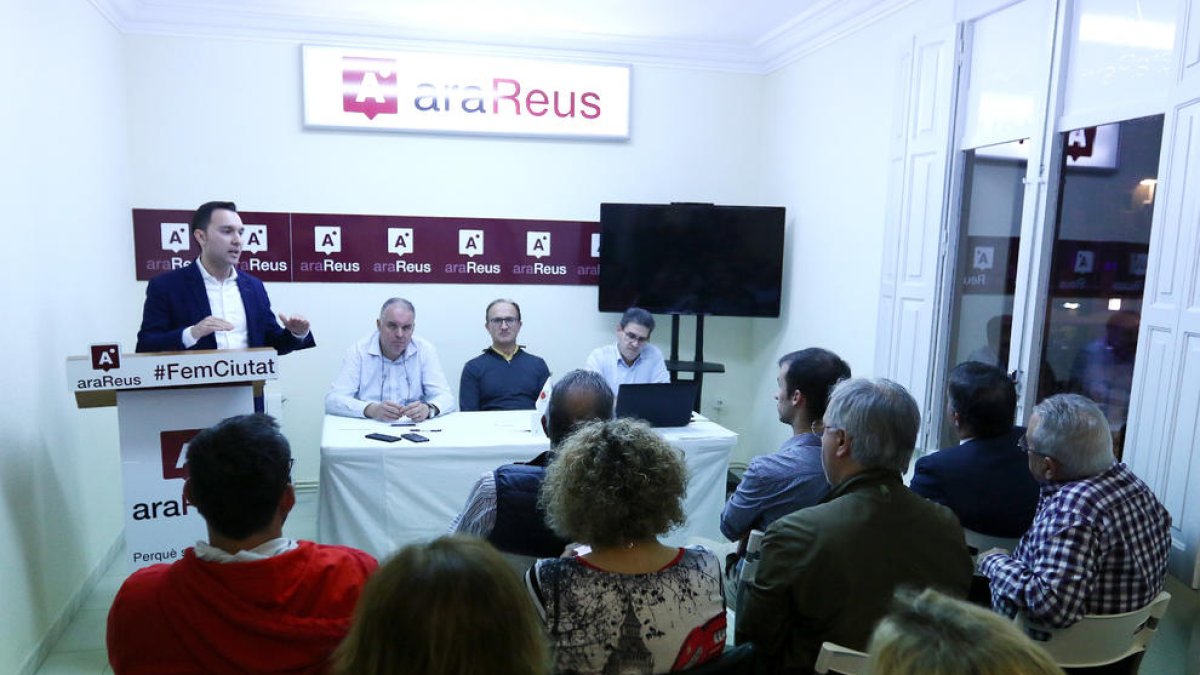Dani Rubio rep l'aval de l'assemblea i és el nou cap de llista d'Ara Reus
