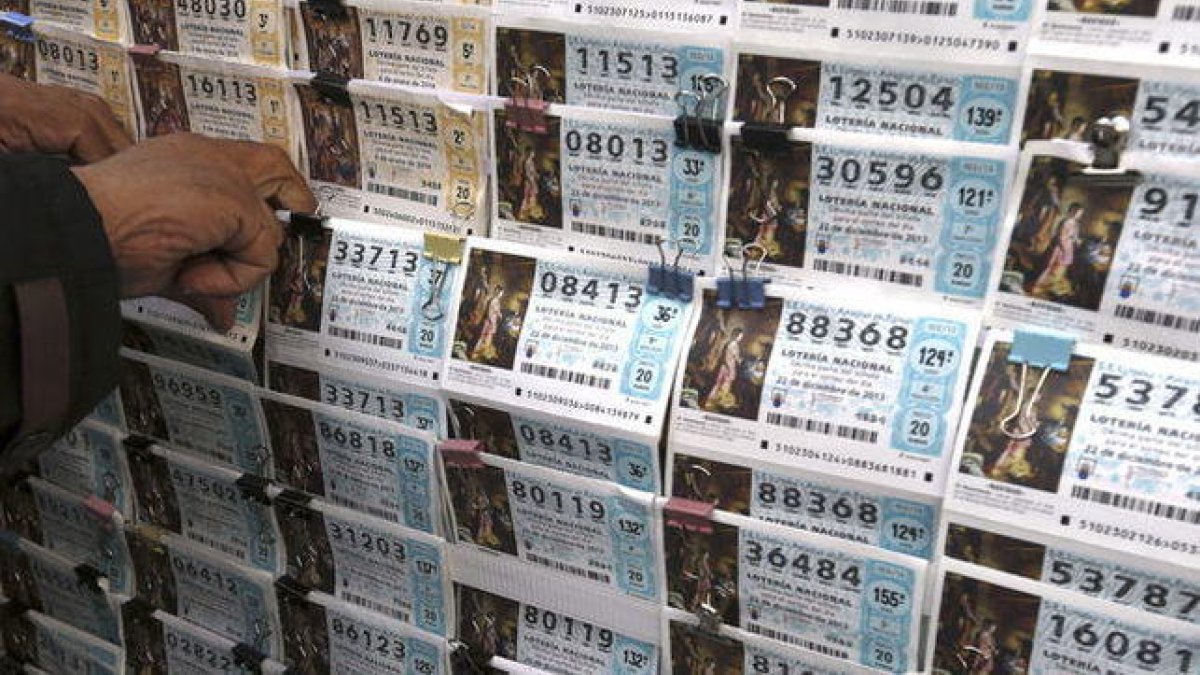 Administración lotería, billetes, cupones