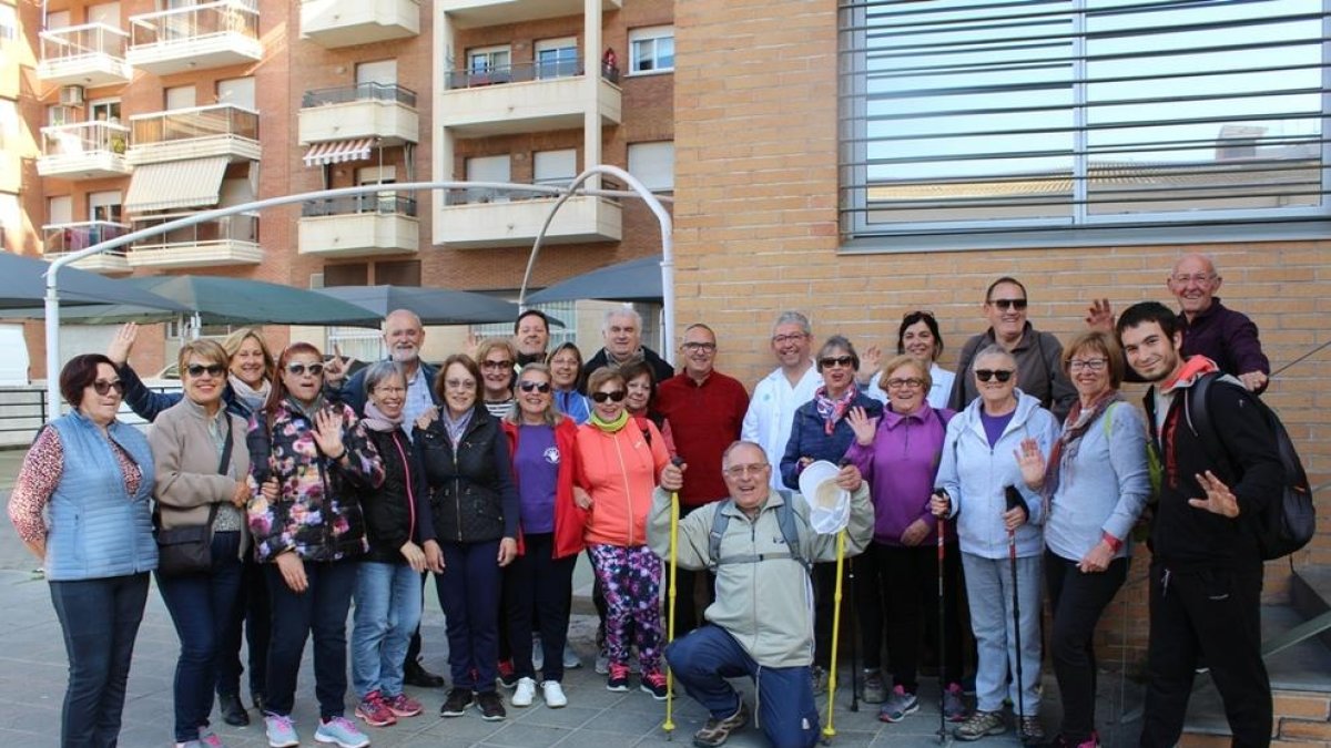 L'ICS i l'Ajuntament de Tarragona col·laboren amb el programa 'Anem a caminar'