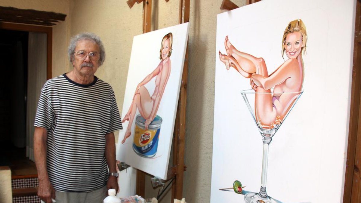 Muere Mel Ramos, icono del Pop Art, que estaba arraigado en Horta de Sant Joan
