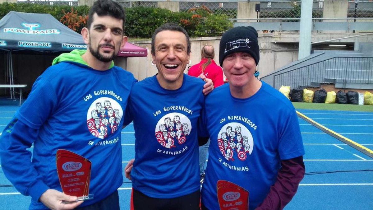 Tres esportistes de Vila-seca guanyen les 24 hores d'Ultrafons en pista de Barcelona