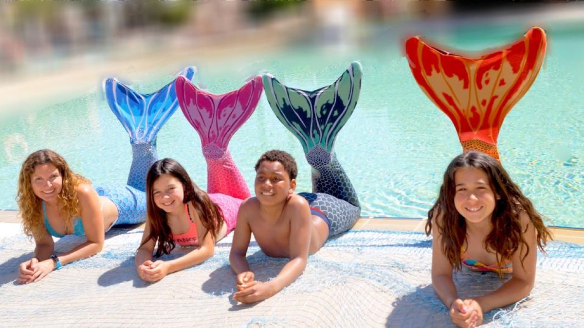 L'experiència de convertir-se en sirenes i tritons torna aquest estiu a l'Aquopolis