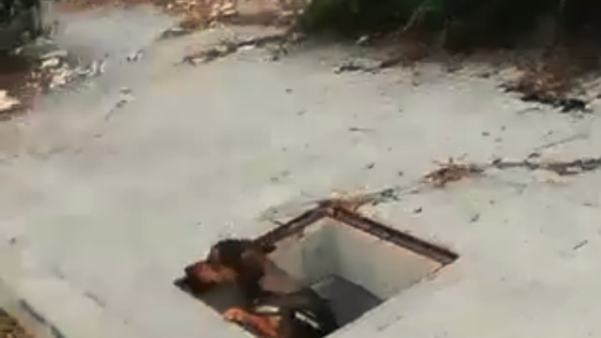 Denuncian que hay arquetas sin tapa en el polígono entre la Floresta y las Gabarras