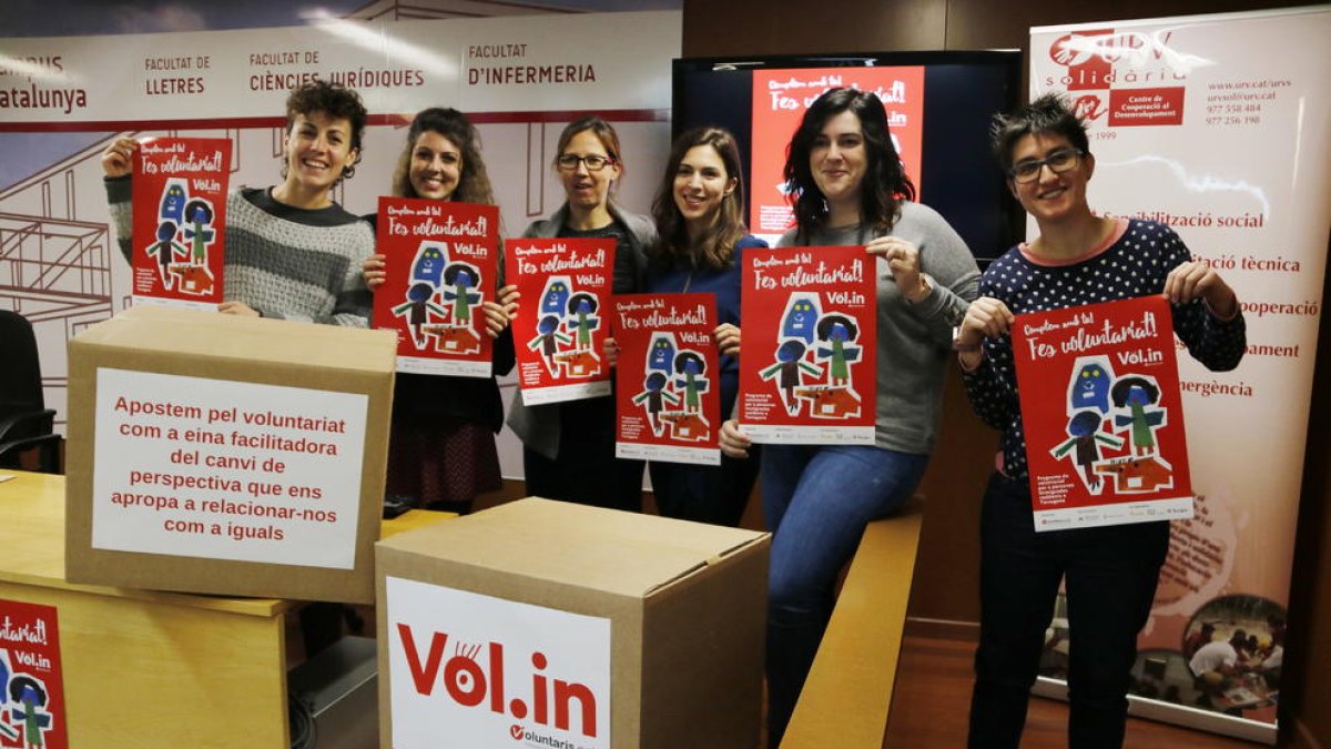 voluntariat, Vol_in, voluntaris, solidari, URV, nouvingut, Tarragona