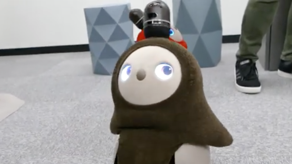 Presenten un robot que genera afecte i ajuda a vèncer el problema de la solitud