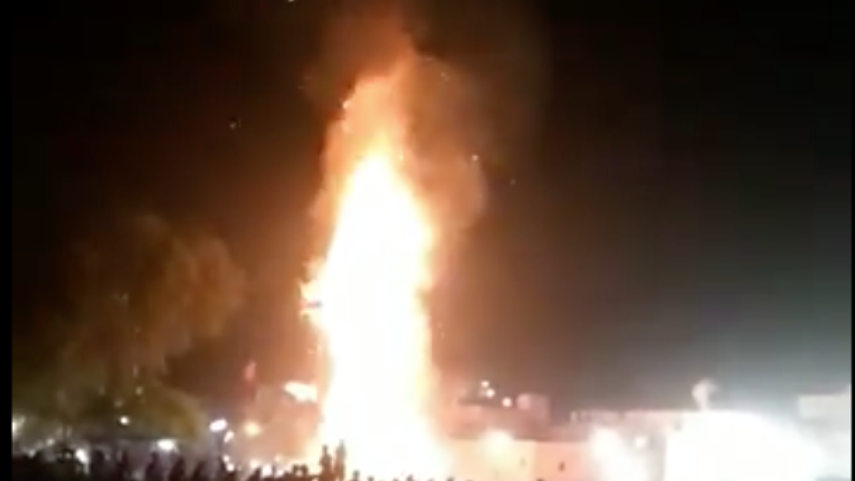 Al menos 50 muertos|muertes al ser atropellados por un tren cuando celebraban una festividad religiosa