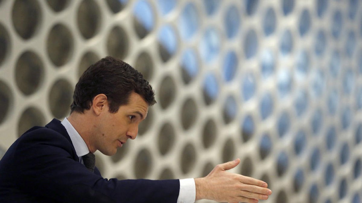 Casado dice que Torra quiere un «derramamiento de sangre» y una «guerra civil»