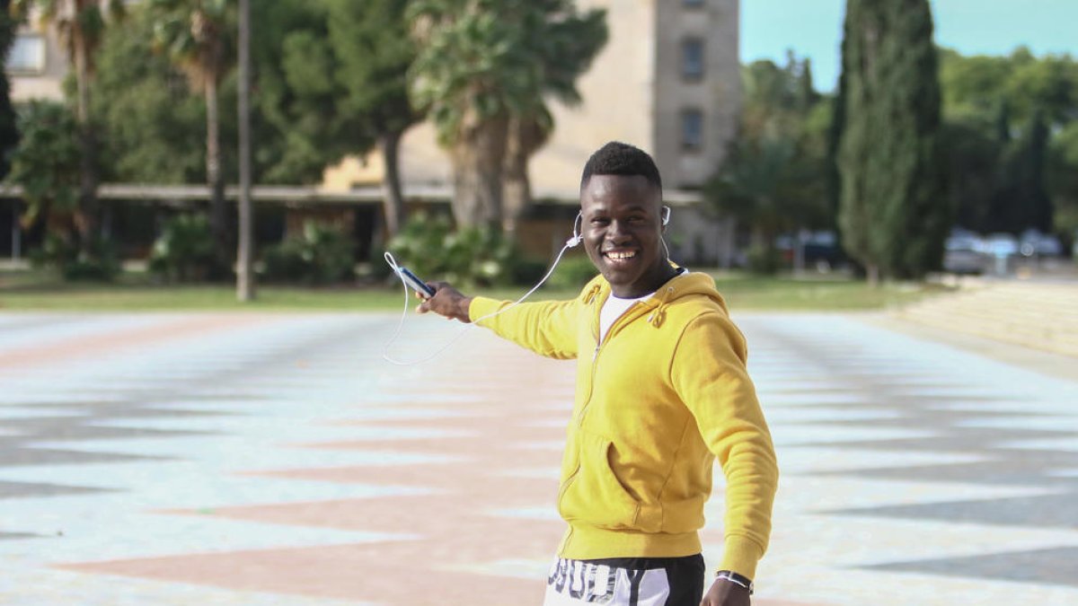 «Aquest centre m'està donant l'oportunitat de tenir un bon futur»