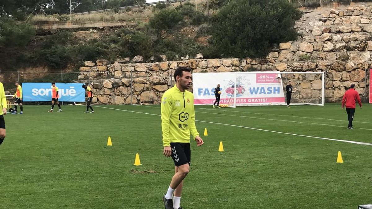 Imanol García ja entrena amb el Nàstic