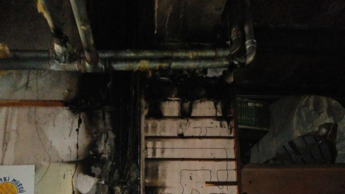 L'incendi d'un quadre elèctric a la Masó mobilitza quatre dotacions dels Bombers