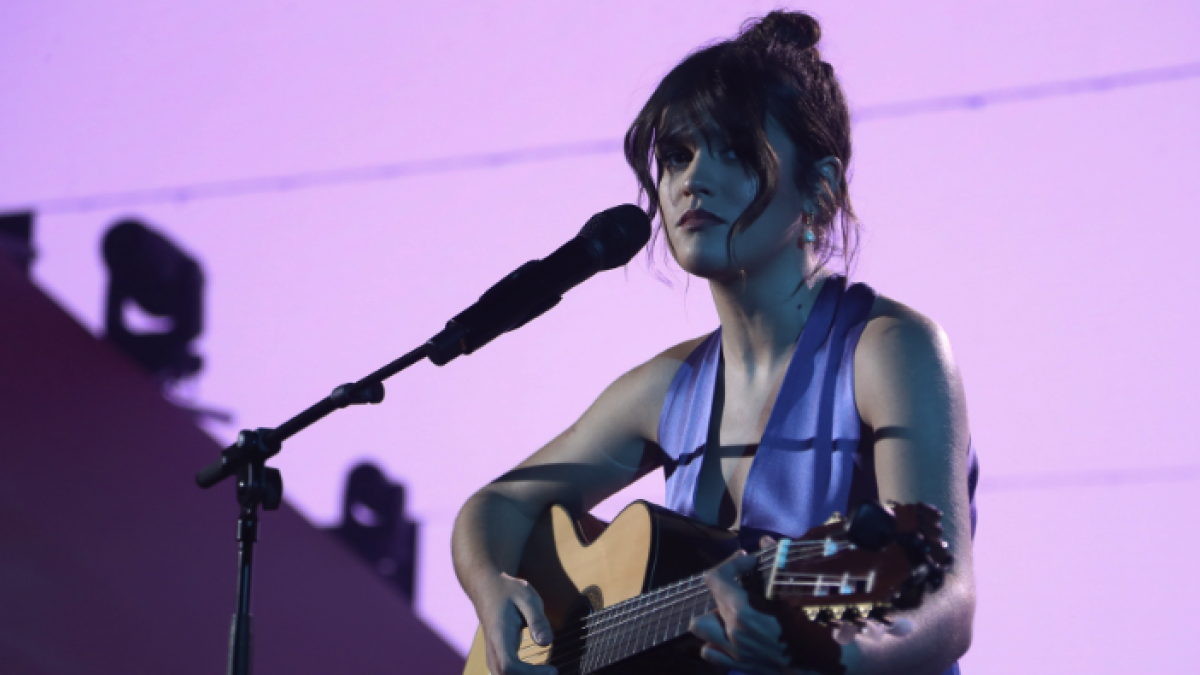 Perilla l'actuació d'Amaia Romero al Festival d'Estiu de Tarragona