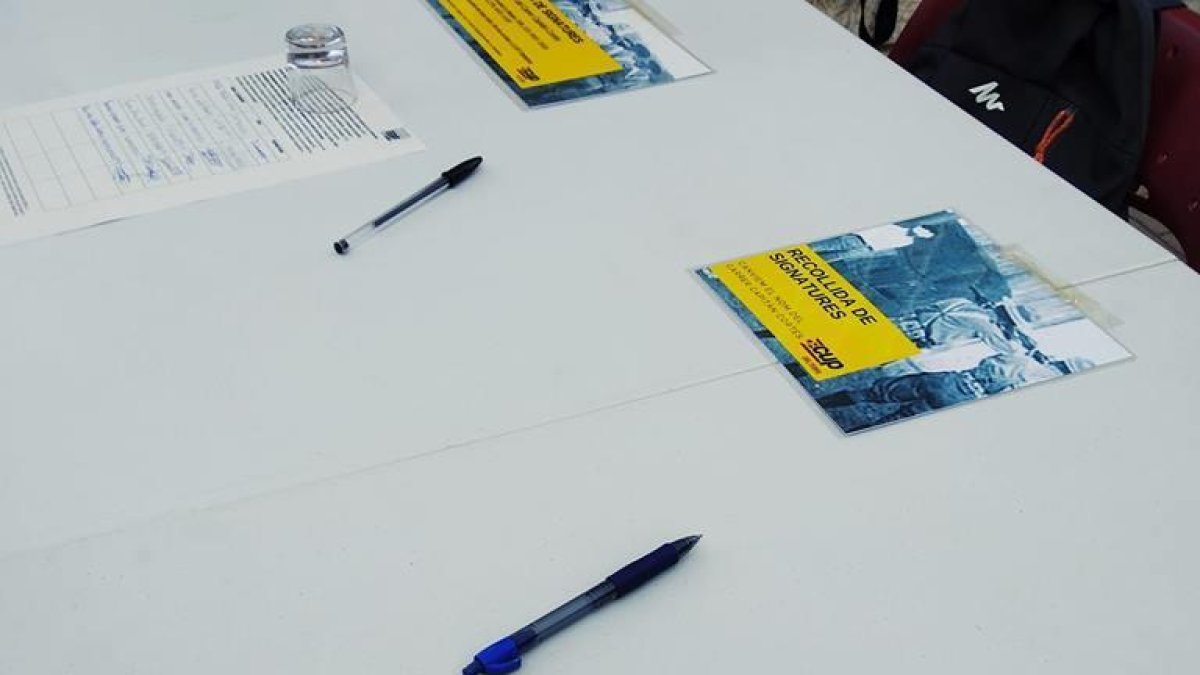 La CUP pressiona l'Ajuntament perquè retiri el nom d'un guàrdia civil franquista d'un carrer