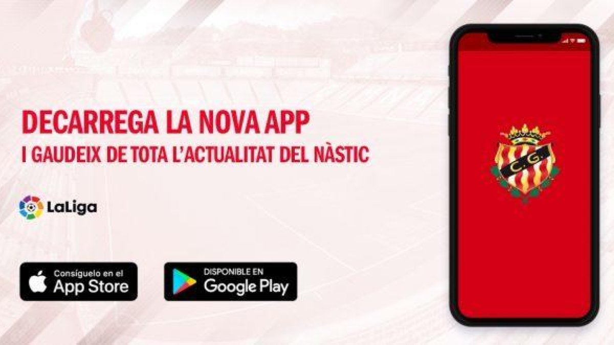El Nàstic ya tiene su app