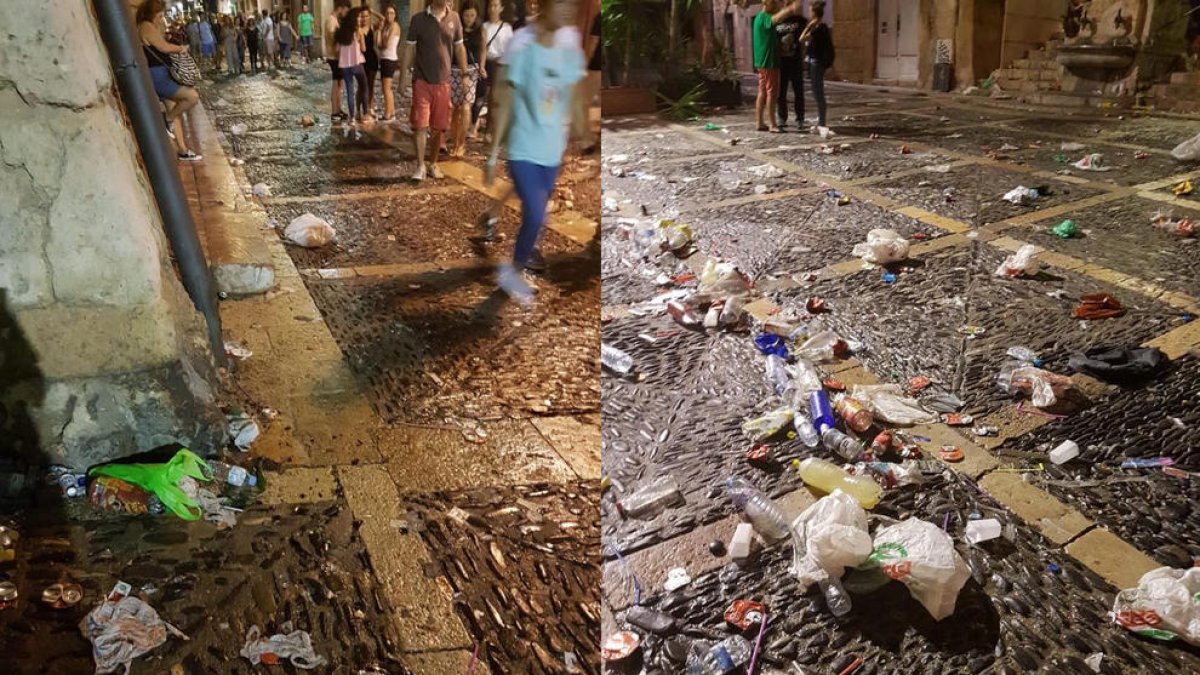 Los efectos 'colaterales' de la masificación de la Baixada de l'Àliga de Santa Tecla