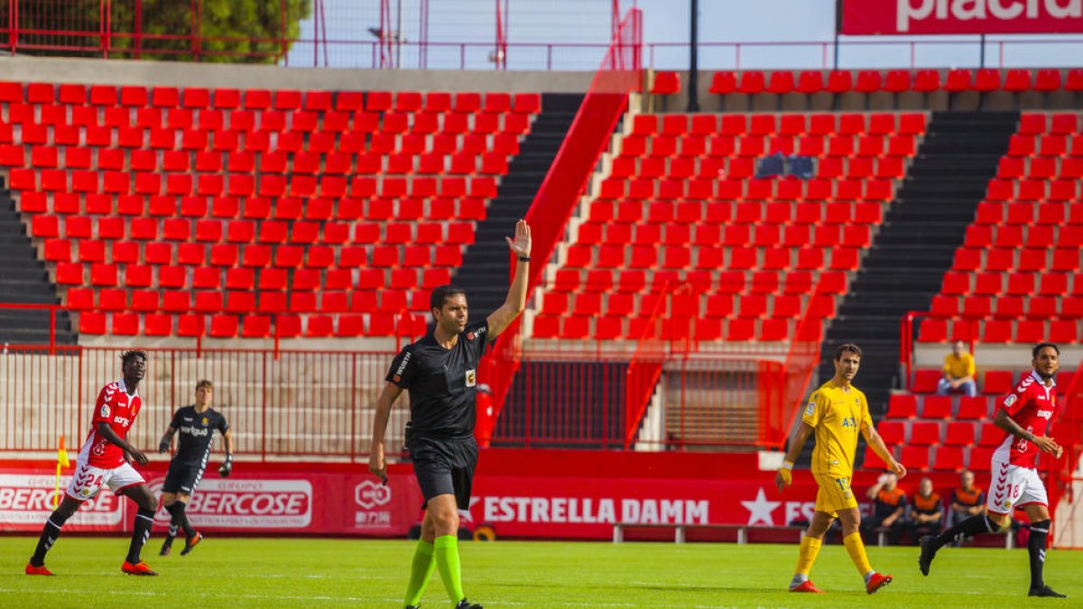 Trujillo Suárez i Gorostegui seran els àrbitres de Reus i Nàstic