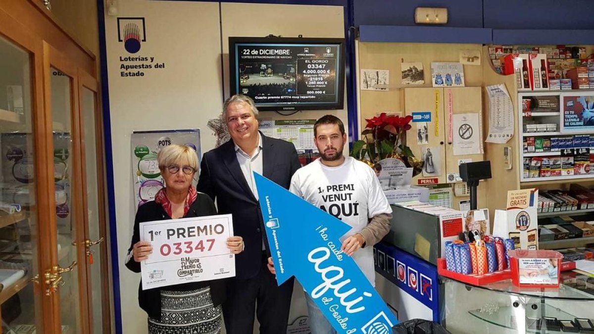 El 'Gordo' cau per primera vegada a la província en 206 anys, deixant 800.000 euros