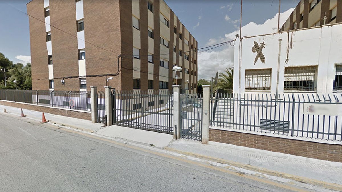 L'Ametlla de Mar pondrá el nombre de Avenida 1 de Octubre en la calle del cuartel de la Guardia Civil