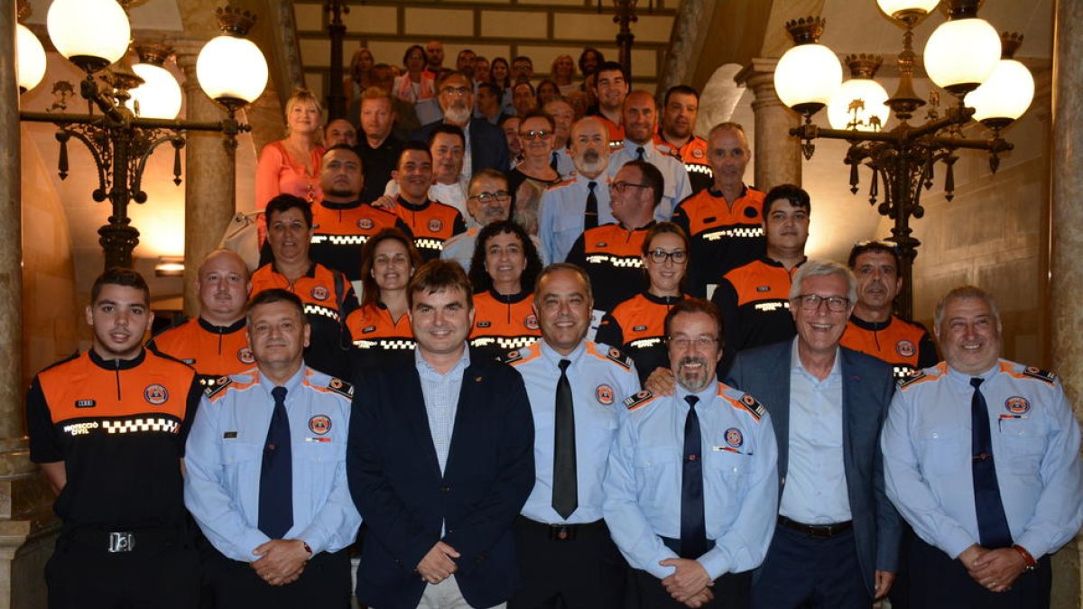 Reconeixement als voluntaris de Protecció Civil