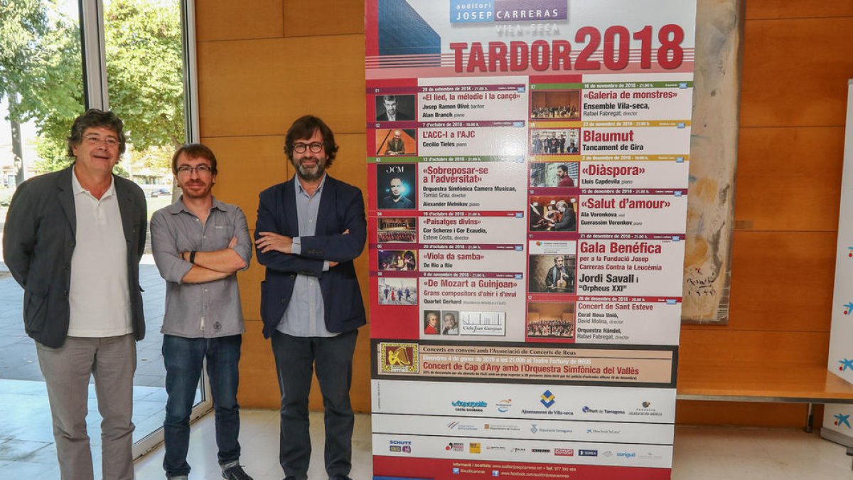 Blaumut y Jordi Savall, a la Temporada de otoño de Josep Carreras de Vila-seca