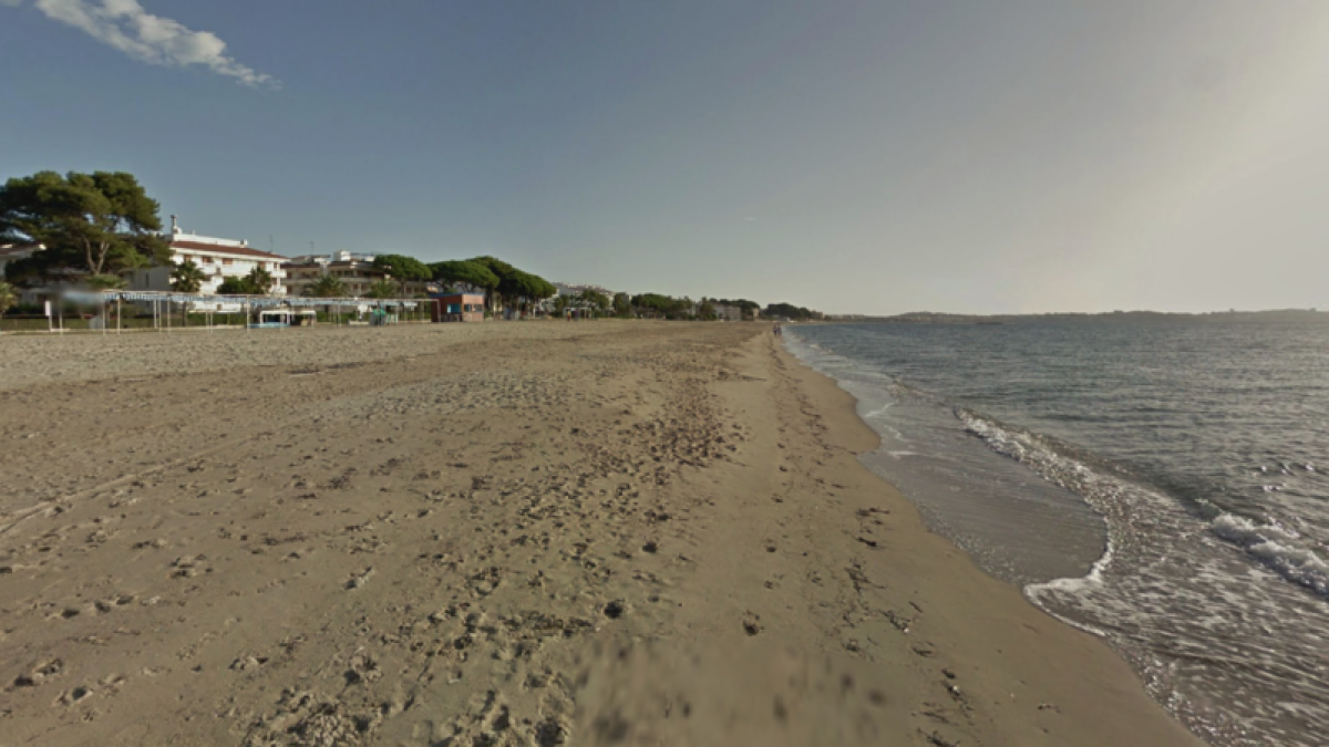 Un turista anglès de 53 anys a la platja de Vilafortuny