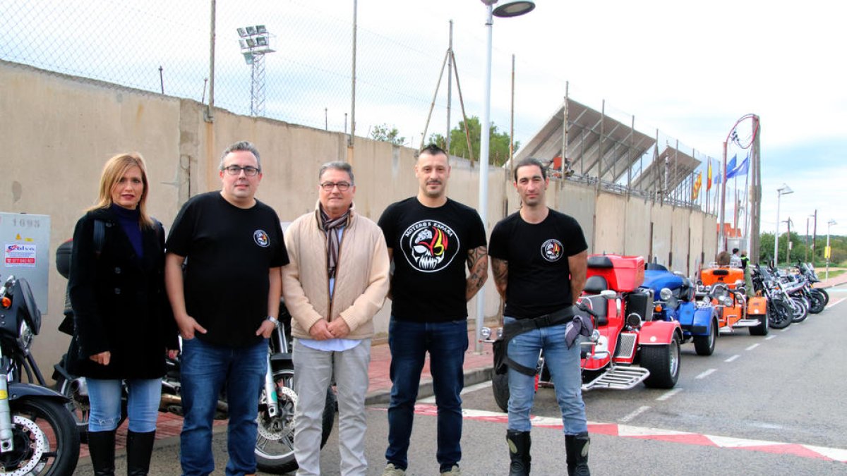 Èxit de la primera concentració motera solidària de Roda de Berà