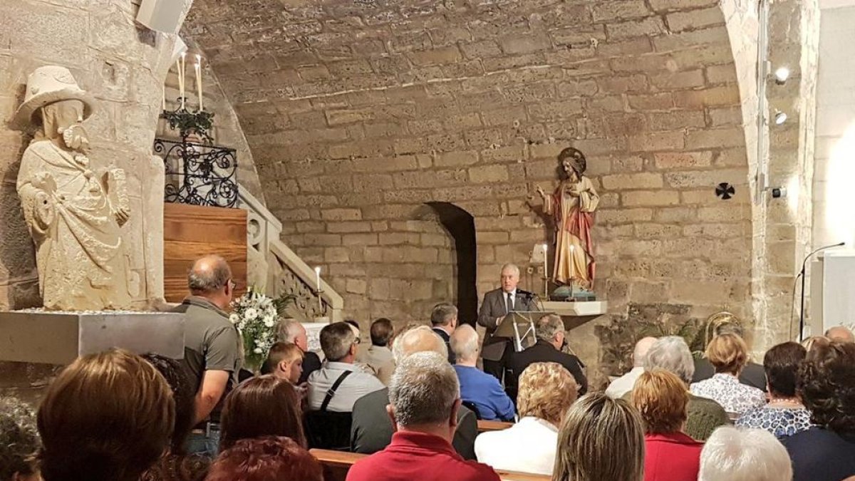 Restauran la iglesia románica de Sant Miquel de Forès