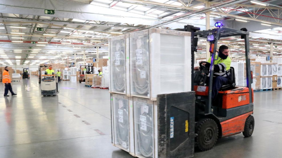 centre logístic, Corte Inglés, Bisbal del Penedès