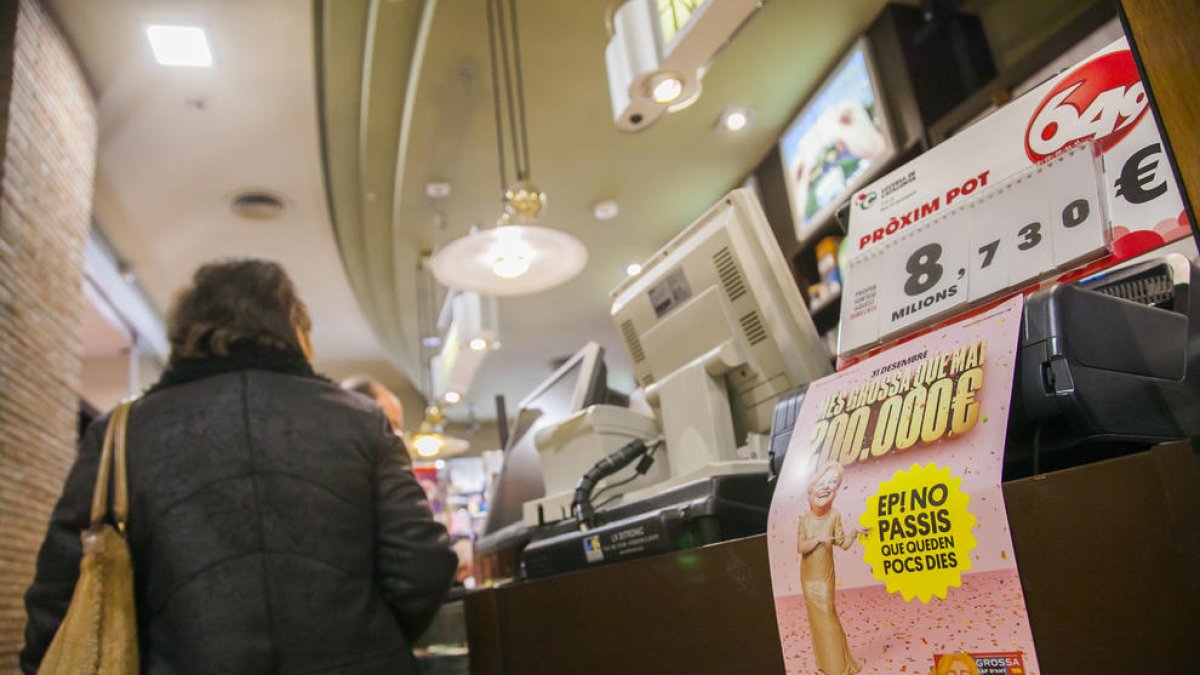 La venda de la Grossa creix un 20% a través d'Internet i un 4% en total