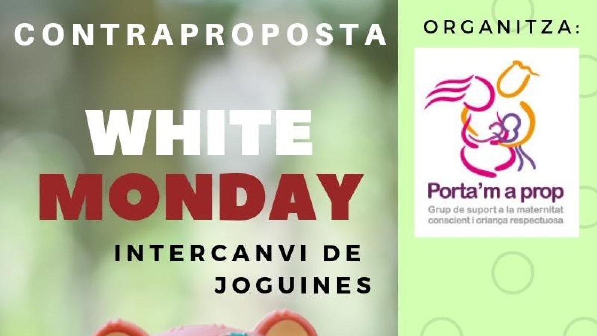 El White Monday arriba a Tarragona amb un intercanvi de joguines entre famílies