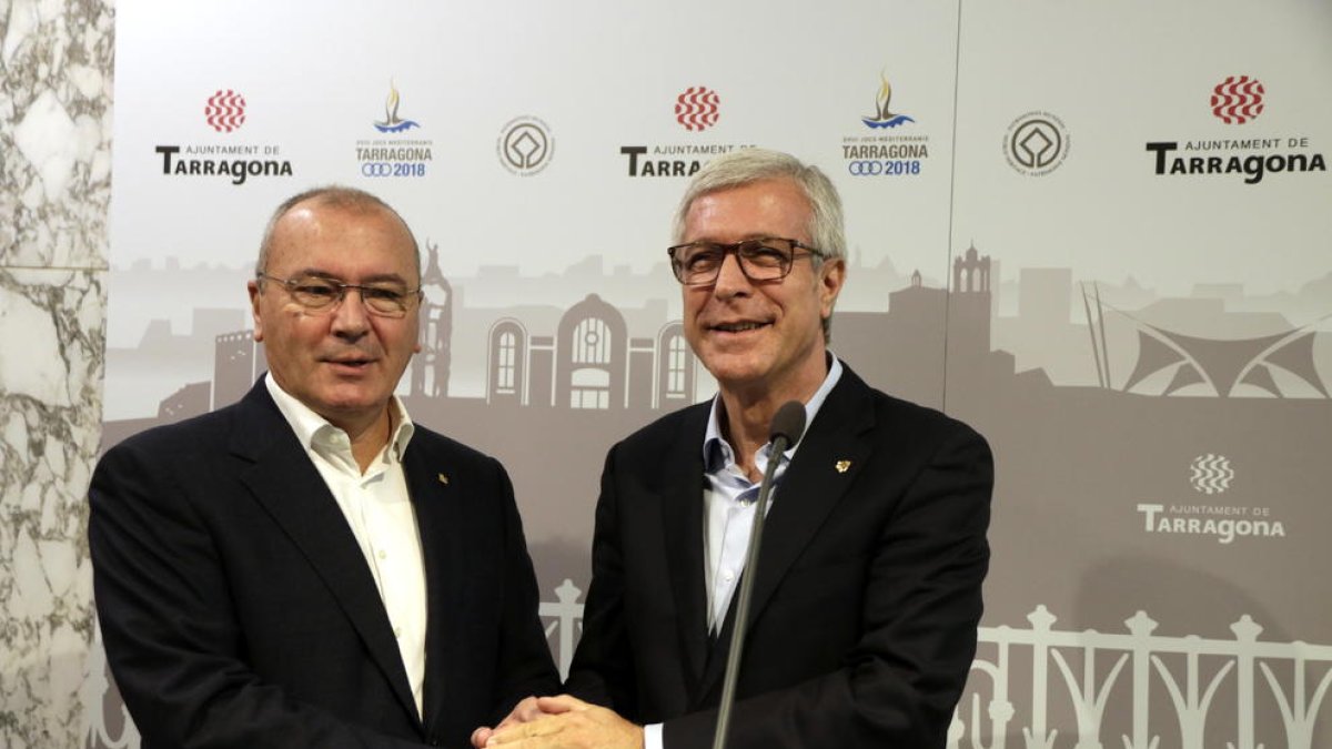 Tarragona, alcalde, Foment, Reus, Carles Pellicer, acord, ferroviari, Camp de Tarragona, Josep Fèlix Ballesteros