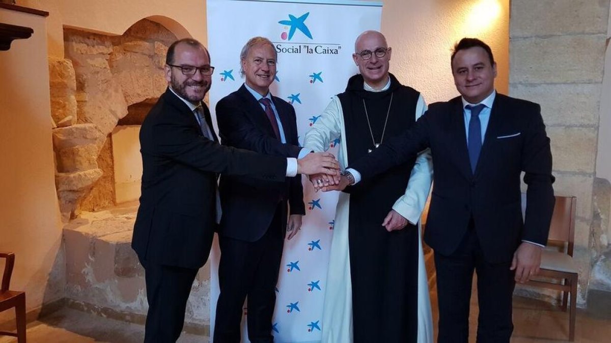 Concierto solidario en el Monasterio de Poblet un mes después de los aguaceros en la Conca de Barberà