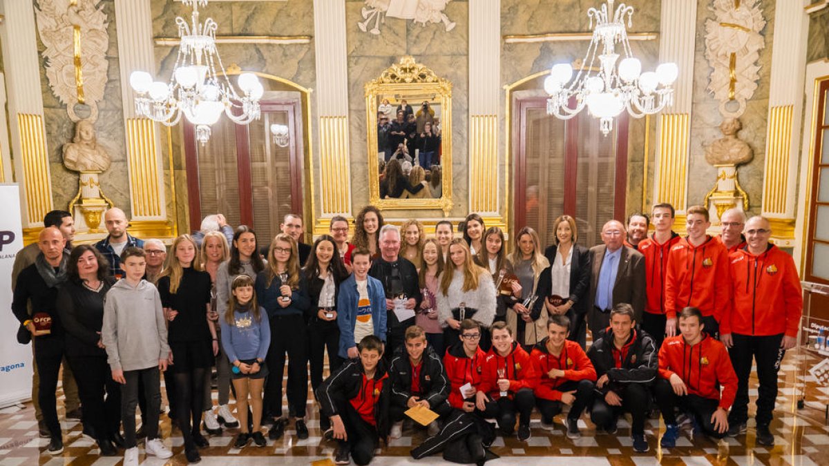 El Reus Deportiu triunfa en la entrega de los galardones de Patinatge de la FCP