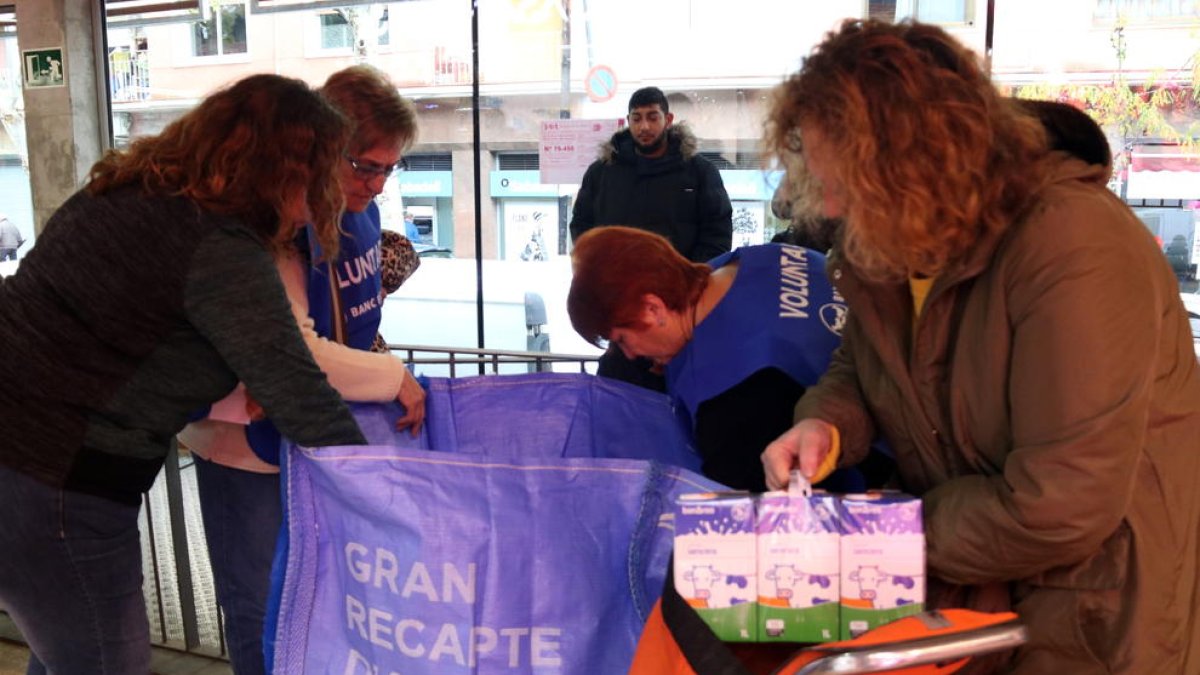 Gran Recapte, banc d'aliments, catalunya, aliments