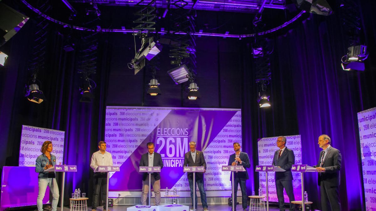 Los candidatos de Tarragona debaten más del pasado que de las propuestas de futuro para la ciudad