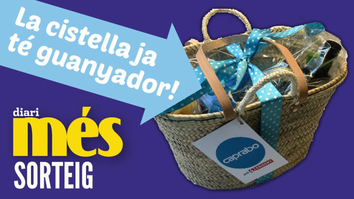 La primera cistella ja té propietari!