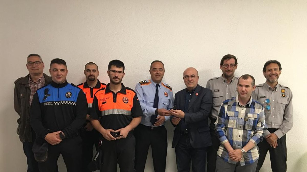 Protección Civil de la Canonja ya está conectada a la red de comunicaciones de emergencias RESCATE